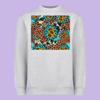 Gemstone Sunflower Heavyweight Sweatshirt Designed By Adodesignshop