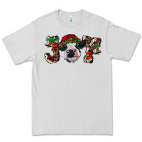 Dove Grey christmas joy with heifer cow Premium Tee - RanaPortraitStore