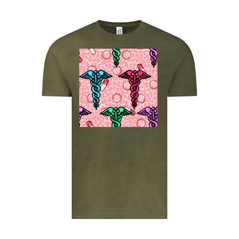 Medicine Seamless Pattern Vintage Tee by BundleAndBundleShop | Teevron