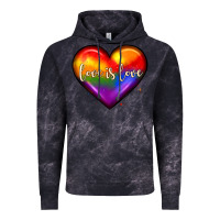 Cloud Black love is love heart Vintage Hoodie - JahusDesignShop