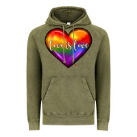 Vintage Olive love is love heart Vintage Hoodie - JahusDesignShop