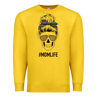Lemon Western Glitter Aztec Patterned Mom Skull Premium Sweatshirt - Bettercallsaul