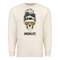 Sandshell Western Glitter Aztec Patterned Mom Skull Premium Sweatshirt - Bettercallsaul