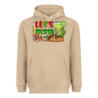Mushroom let's fiesta taco and beer Heavyweight Hoodie - BarkalooDesign
