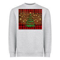 Heather Grey Christmas trees Heavyweight Sweatshirt - AdoDesignShop