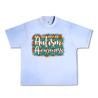 Grape Ice autism awareness puzzle background Urban Heavy Tee - Artiststas