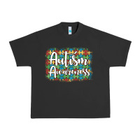 Pigment Black autism awareness puzzle background Urban Heavy Tee - Artiststas