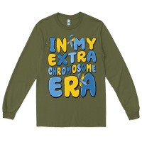 Army Green in my extra chromosome era Long Sleeve Tee - MaliasSmallBusiness