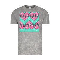 Cloud Rock Nursing Heart Seamless Pattern Vintage Tee - BundleAndBundleShop