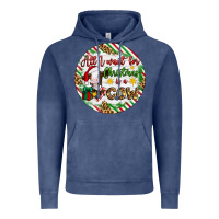 Vintage Denim Christmas all i want for christmas is a cow Vintage Hoodie - Artiststas