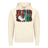 Vintage Artic african american santa ho ho ho Vintage Hoodie - RanaPortraitStore