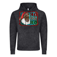 Vintage Black african american santa ho ho ho Vintage Hoodie - RanaPortraitStore