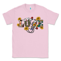 Bubblegum Pink western love nurse Classic Tee - BarkalooDesign