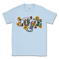 Dusty Blue western love nurse Classic Tee - BarkalooDesign