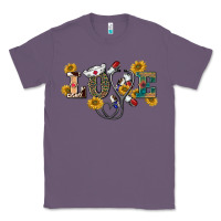 Lavender western love nurse Classic Tee - BarkalooDesign