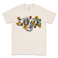 Natural western love nurse Classic Tee - BarkalooDesign