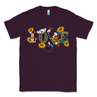 Plum western love nurse Classic Tee - BarkalooDesign