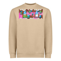 Mushroom Western Easter Day Gnomes With Eggs Heavyweight Sweatshirt - Artiststas