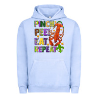Pigment Grape Ice Pinch peel eat repeat crawfish Urban Hoodie - HowdyJamesFarm