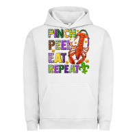 Pigment Lunar Rock Pinch peel eat repeat crawfish Urban Hoodie - HowdyJamesFarm