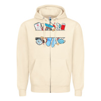 Sandshell custom name nurse Zipper Hoodie - MaliasSmallBusiness