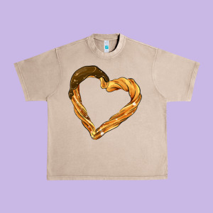 Churros Urban Heavy Tee Designed By Adodesignshop