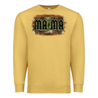 Antique Gold Camouflage Patterned Mama Tried Premium Sweatshirt - Bettercallsaul