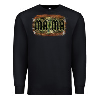 Black Camouflage Patterned Mama Tried Premium Sweatshirt - Bettercallsaul