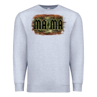 Heather Grey Camouflage Patterned Mama Tried Premium Sweatshirt - Bettercallsaul