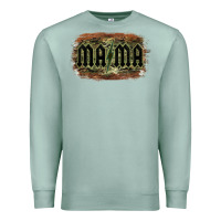 Seafoam Camouflage Patterned Mama Tried Premium Sweatshirt - Bettercallsaul