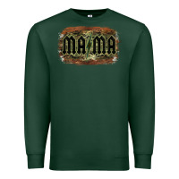 Sports Green Camouflage Patterned Mama Tried Premium Sweatshirt - Bettercallsaul