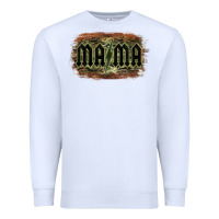 White Camouflage Patterned Mama Tried Premium Sweatshirt - Bettercallsaul