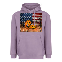 Lavender halloween american flag tumbler Heavyweight Hoodie - Jasminsmagicworld