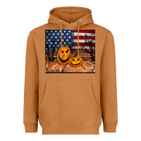 Meerkat halloween american flag tumbler Heavyweight Hoodie - Jasminsmagicworld