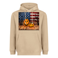 Mushroom halloween american flag tumbler Heavyweight Hoodie - Jasminsmagicworld