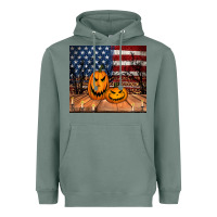 Sage halloween american flag tumbler Heavyweight Hoodie - Jasminsmagicworld