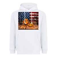 White halloween american flag tumbler Heavyweight Hoodie - Jasminsmagicworld