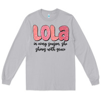 Moon Dust lola in every season, she shines with grace Long Sleeve Tee - MaliasSmallBusiness