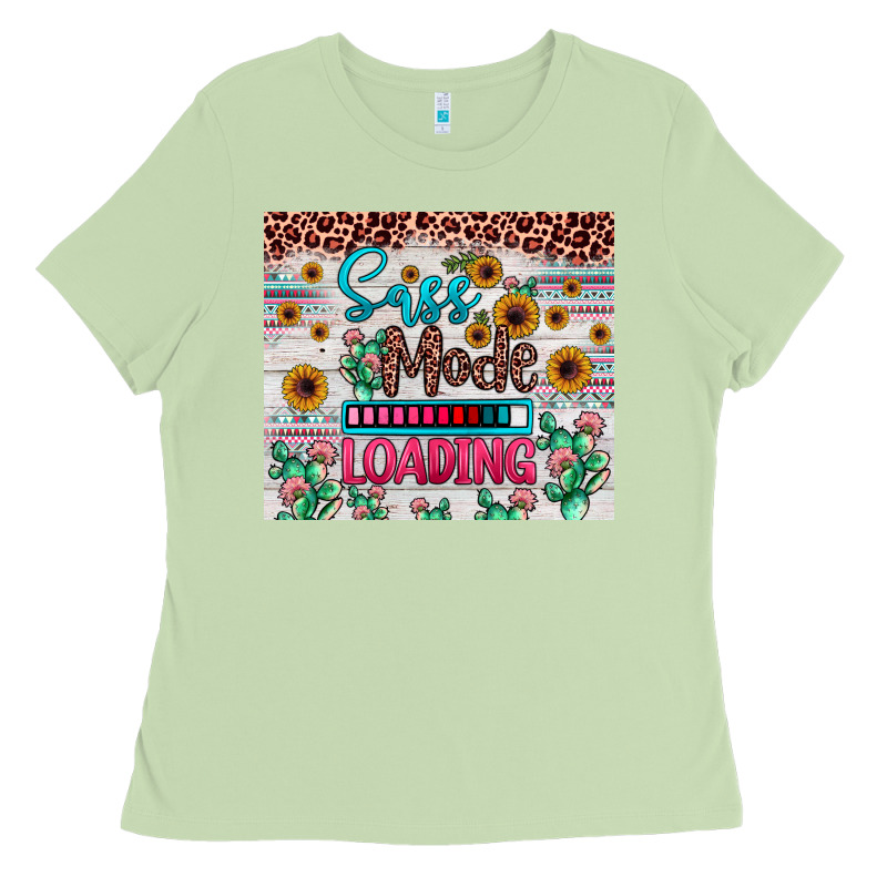 Sass Mode Loading Ladies Tee by JahusDesignShop | Teevron