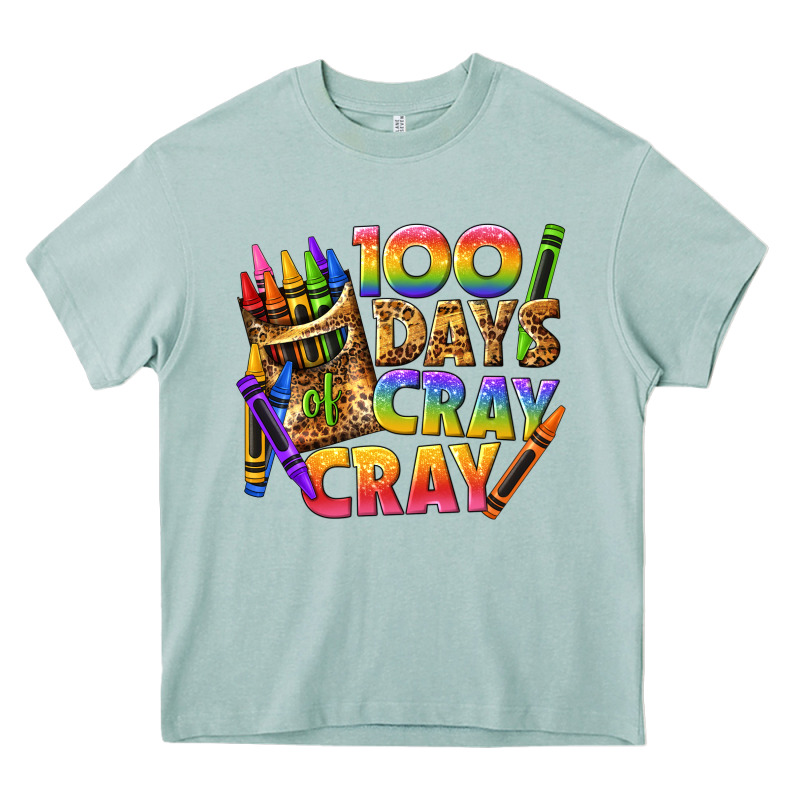 100 Days Of Cray Cray Tbw Heavy Core Tee by texasbilliewilder | Teevron