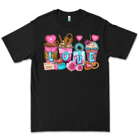 Black valentine's day coffee cups Premium Tee - Zillion Design Studio