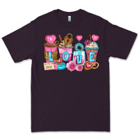Plum valentine's day coffee cups Premium Tee - Zillion Design Studio