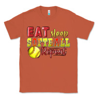 Copper Eat Sleep Softball Repeat Classic Tee - LillyAllenDesigns