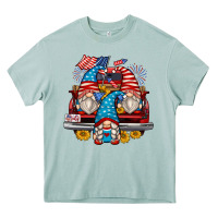Arona 4th of july gnomes farm truck Heavy Core Tee - Zillion Design Studio