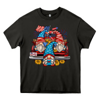 Asphalt 4th of july gnomes farm truck Heavy Core Tee - Zillion Design Studio