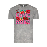 Cloud Rock i love you more with lips and strawberry Vintage Tee - AdoDesignShop