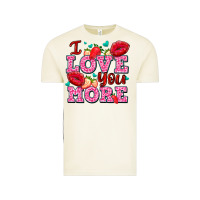 Vintage Arctic i love you more with lips and strawberry Vintage Tee - AdoDesignShop