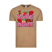 Vintage Coffee i love you more with lips and strawberry Vintage Tee - AdoDesignShop