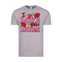 Vintage Zinc i love you more with lips and strawberry Vintage Tee - AdoDesignShop