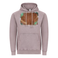 Vintage Zinc Wood Glitter Leopard Pattern Frame Vintage Hoodie - Bettercallsaul